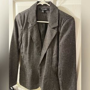 Forever 21 Blazer; Size: S; Color: Gray